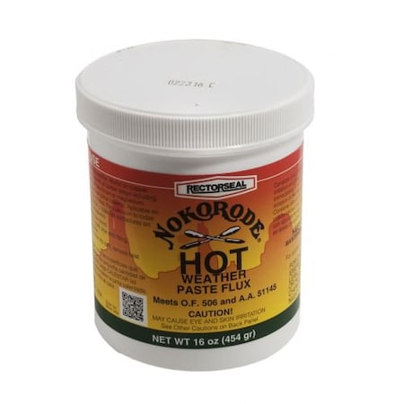 Rectorseal Corp. Nokorode Hot Weather Paste Flux, 1 lb. 14830